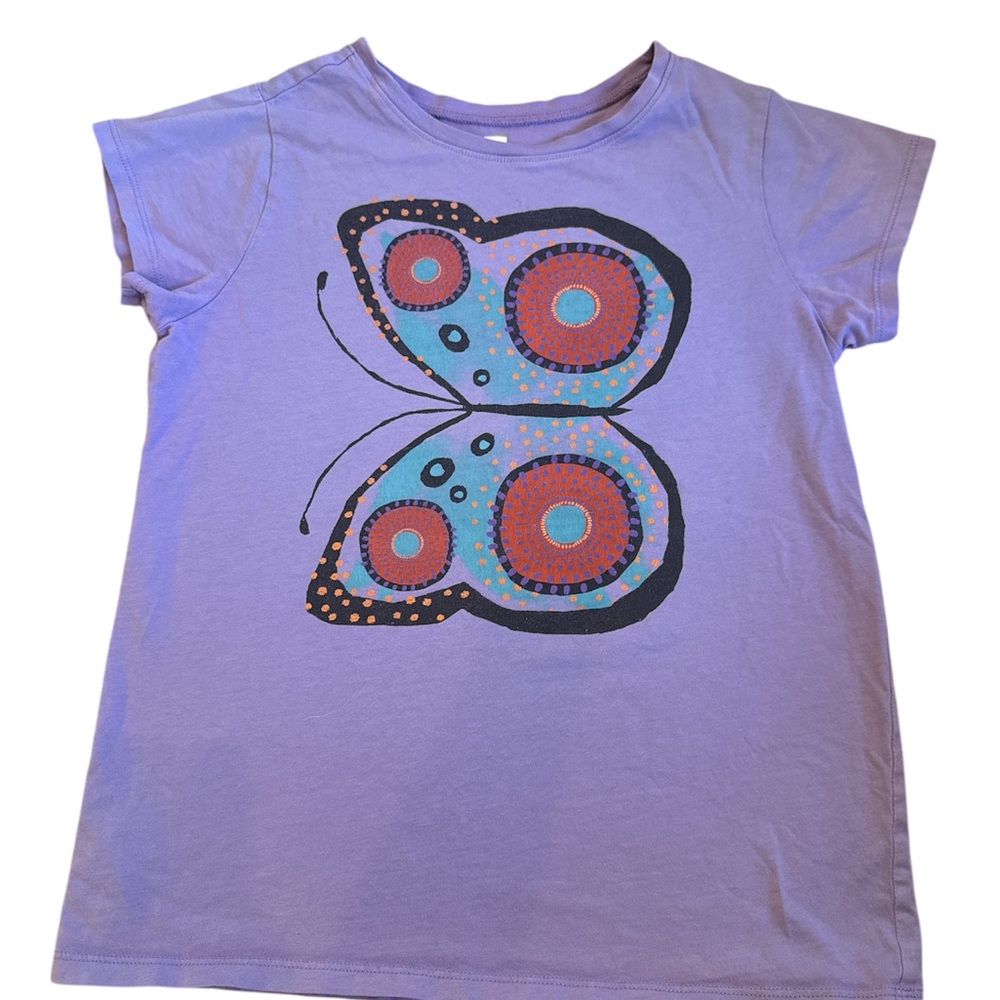 Tea Collection Purple Butterfly Tee